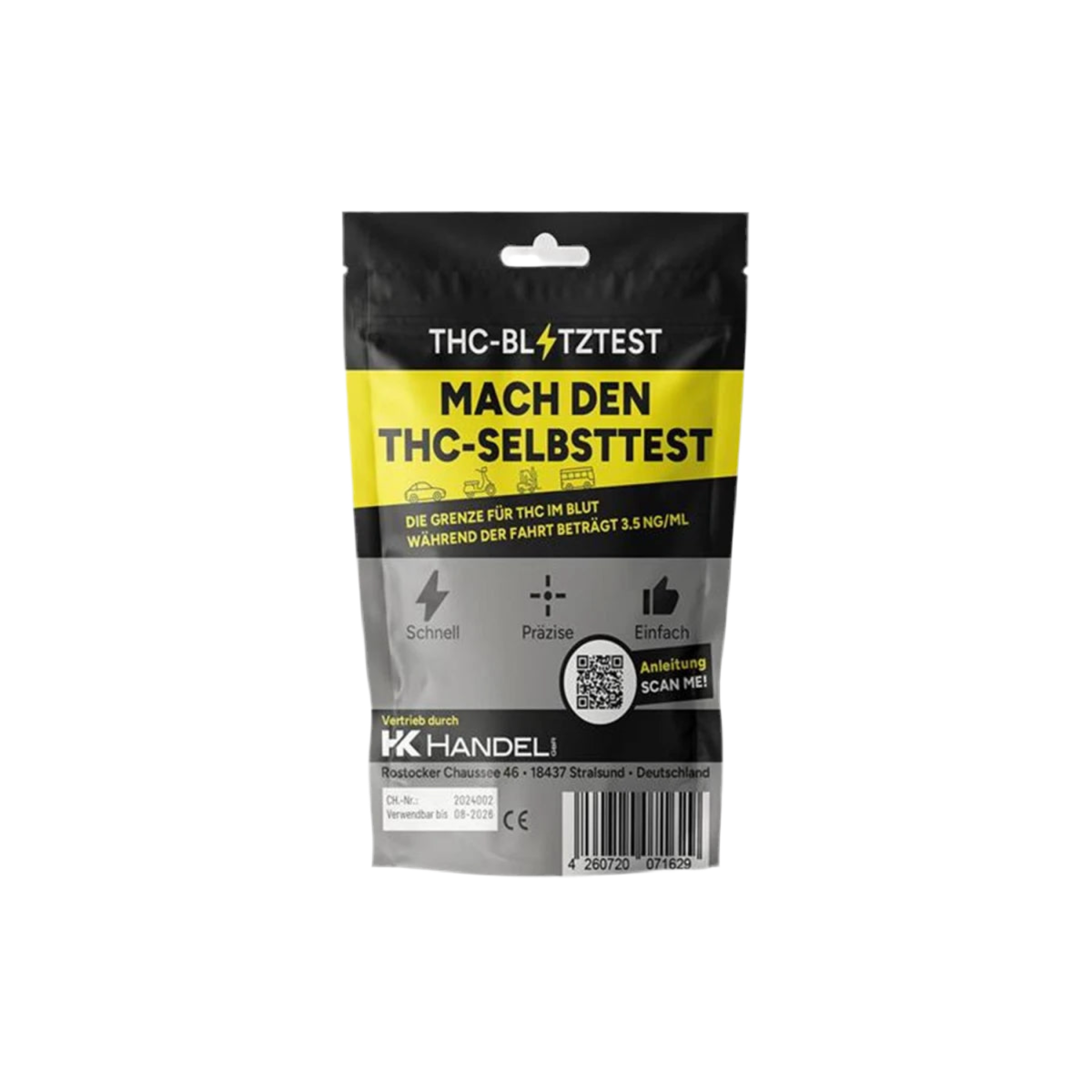 THC-Blitztest 5ng/ml