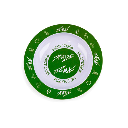 PURIZE® Aschenbecher grün-weiß