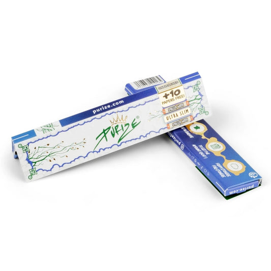 PURIZE® King Size Ultra Slim Papers unbleached 42 Blatt