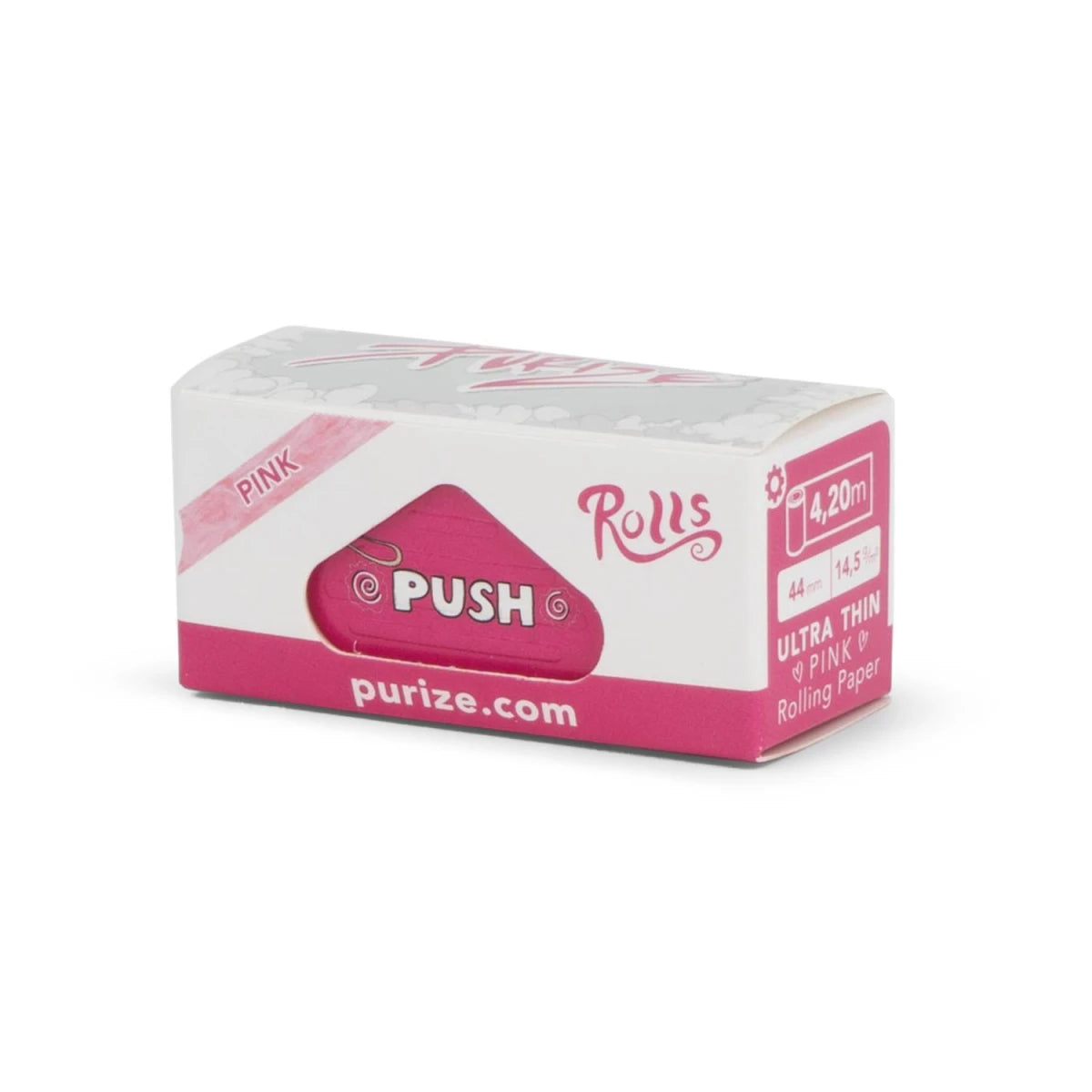 PURIZE® Pink Rolls 4m Papers Box