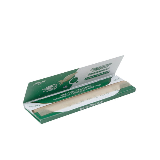 PURIZE® King Size Wide Papers Green 32 Blatt