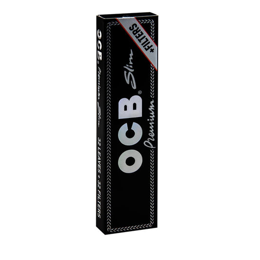OCB Premium Slim + Filter Tips – 32 Blättchen + 32 Filter