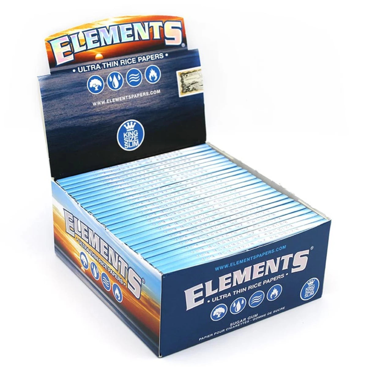 ELEMENTS King Size Slim Papers