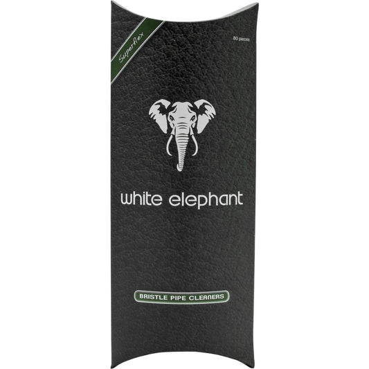 white elephant Bristle Pipe Cleaner / 80 Stk