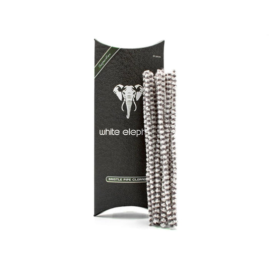 white elephant Bristle Pipe Cleaner / 80 Stk