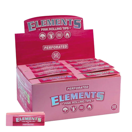 ELEMENTS Pink Rolling Tips