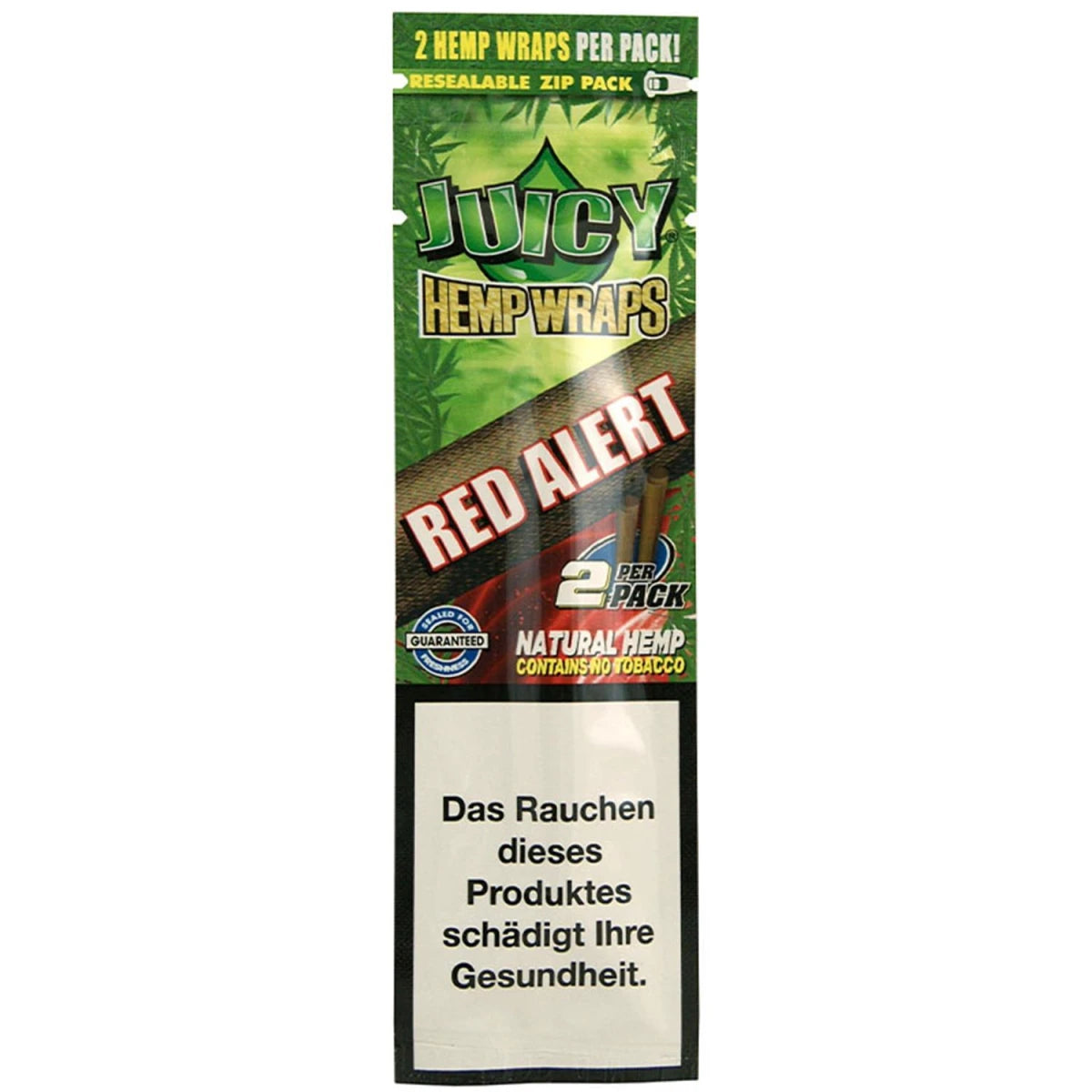 Juicy Jays Hemp Wraps Red Alert 2er Pack