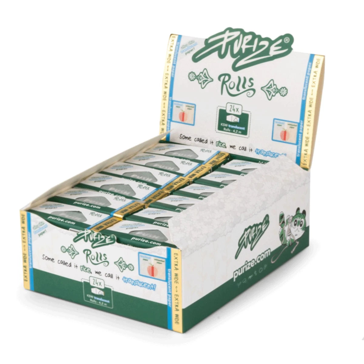 PURIZE® Wide Rolls Translucent