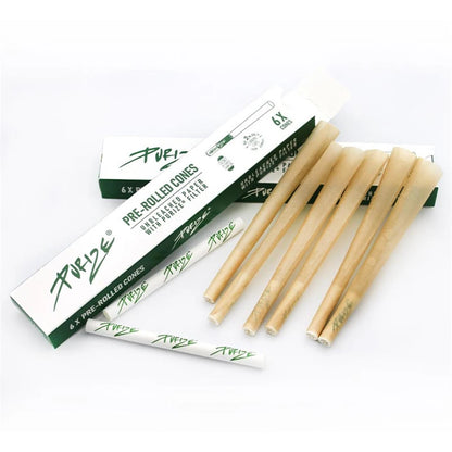 PURIZE® PreRolled Cones mit Aktivkohlefilter (6 Stück)