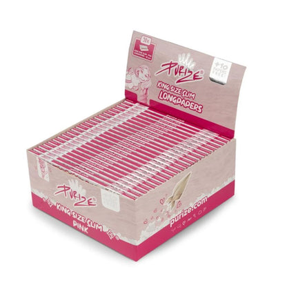 PURIZE® King Size Slim Papers Pink 42 Blatt