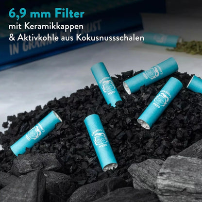 Grannys Weed Aktivkohlefilter 6,9mm 50 Stk